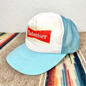 Vintage Budweiser Trucker Hat - Cap